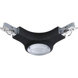 PAULMANN PLM 96997 - URail L connector, illuminated, 123x57 mm, 5.3 W, black