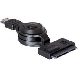 DELOCK 84432 - eSATAp > SATA 22-pin cable with retract function