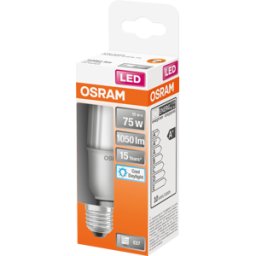 LEDVANCE GMBH OSR 075466258 - LED lamp STAR STICK E27, 10 W, 1100 lm, 6500 K