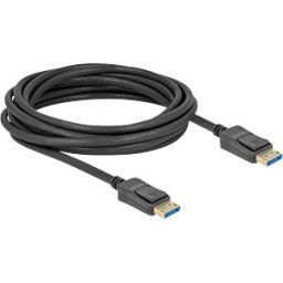DELOCK 80264 - DisplayPort cable 10K 60 Hz 54 Gbps 5 m