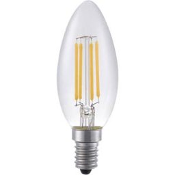 SCHIEFER LIGHTING SCHI LX149124922 - LED bulb E14, 4 W, 320 lm, 2200 K, filament, dimmable