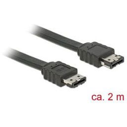 DELOCK 85641 - Cable eSATA 3 Gb/s receptacle > eSATA receptacle 2 m