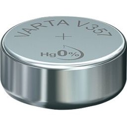 VARTA 357 - VARTA silver oxide button cell, 155 mAh, 11.6x5.4mm