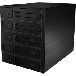 ICYBOX ICY IB-565SSK - Mobile rack 3x 5.25 for 5x 3.5 SAS/SATA