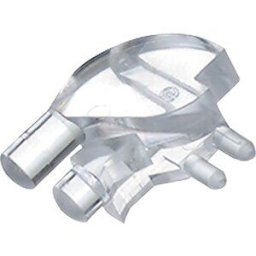 DIALIGHT DIAL 515-1061F - Light guide, 2x1-way, ø 3 mm, spherical, angulated