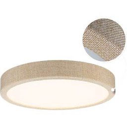 PAULMANN PLM 71052 - Cosara ceiling light fixture, 15 W, 1300 lm, 3000 K, IP44, beige