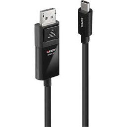 LINDY 43342 - Adapter cable, USB-C > DP, 8K 60 Hz, HDR, 2.0 m