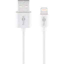 GOOBAY 72905 - Sync & charging cable, USB-A > Lightning, 0.5 m, white