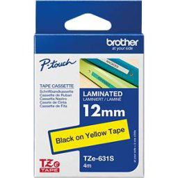 BROTHER P-TOUCH TZE631S - Label Printer Tape, 4 m, laminated