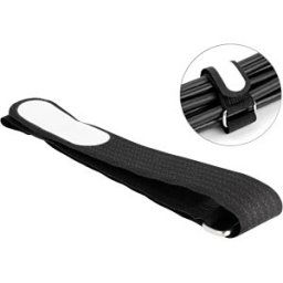 DELOCK 19619 - Cable tie, Velcro, labeling field, 457 x 25 mm, 5 pcs.