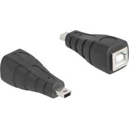 DELOCK 67200 - USB 2.0 Adapter Mini 5 Pin Male > B Female