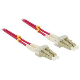 DELOCK 84642 - Duplex-LWL, LC/LC, 50/125µ, 3m, OM4