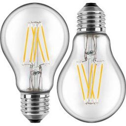 BLULAXA 48451 - LED lamp E27, 7 W, 810 lm, 2700 K, pack of 2