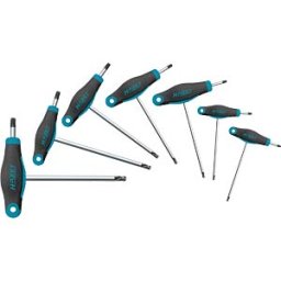 HAZET HZ 829KKT/7 - Screwdriver set with T-handle 7-piece