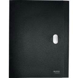 LEITZ 46230095 - Box file, A4, Recycle, black