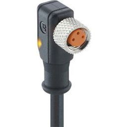 LUTRONIC LUT 0806 L1 0 2 - sensor Cable, M8, 3 pin, female > open wire, 2 m
