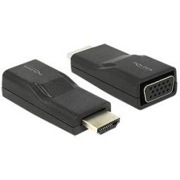 DELOCK 65655 - Adapter HDMI male > VGA female black
