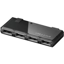 GOOBAY USB2 95670 - USB 2.0 Hi-Speed HUB/splitter 4 ports,black