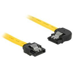 DELOCK 82826 - Cable SATA 6 GB/s GE/li 70 cm yellow metal