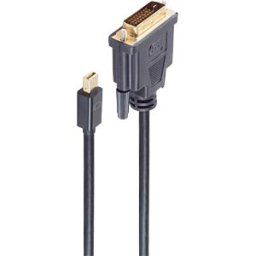SHIVERPEAKS SHVP BS10-55035 - Mini display port 1.2<DVI D 24+1 plug black 2m