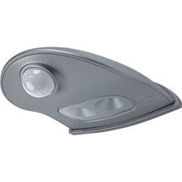 LEDVANCE LDV 075267824 - Wall light DoorLED Down Silver, sensor, IP54, 4x AA (Mignon)