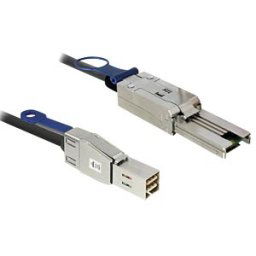 DELOCK 83734 - miniSAS HD SFF-8644>miniSAS 26P.SFF-8088, 1 m