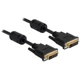 DELOCK 83111 - Cable DVI 24+5 plug > DVI plug, 2 m