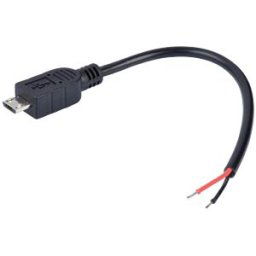 DELOCK RPI MICRO USB 10 - Raspberry Pi micro-USB power cable