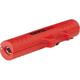 KNIPEX KN 16 80 125 SB - Stripping tool, 125 mm, for round cables, 8.0 - 13.0 mm²