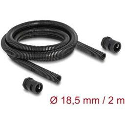 DELOCK 60464 - Cable protection sleeve 2 m x 18.5 mm with 2 x PG13.5 conduit fi