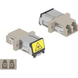 DELOCK 86899 - Fiber optic coupling LC/LC duplex