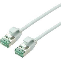 ROLINE RECYCLED MATERIAL ROLINE 21453305 - Patchkabel Cat.6a (Class EA) U/FTP, Slim, grau, 2 m