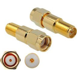 DELOCK 89993 - Adapter RP-SMA plug > RP-SMA jack