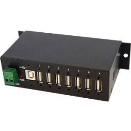 STARTECH.COM ST 7200USBM - USB 2.0 7 port hub, industrial, mountable