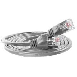 SLIM SL6 2 GR - Cat.6 SLIM light cable, U/FTP, 2,0 m, grey