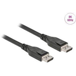 DELOCK 85503 - DisplayPort 1.4 cable, connector > connector, 8K at 60 Hz, 12 m,