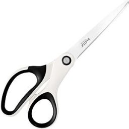 LEITZ 53192001 - Quality scissors, WOW, titanium, 205 mm, white