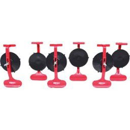 KS TOOLS GMBH KS 140.1020 - Trim and window suction mounting set, 6 pieces, 85 mm diameter