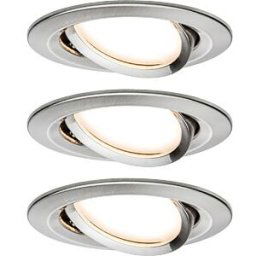 PAULMANN PLM 93483 - Recessed luminaire LED Nova 3 x 6,5 W, 2700 K, iron