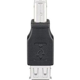 GOOBAY 50291 - USB 2.0 adapter, B connector > A port, black