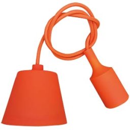 V-TAC VT-3484 - E27 pendant holder-orange