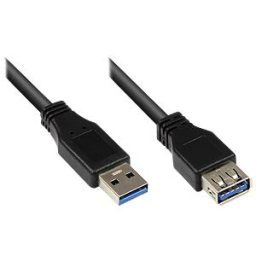 GOOD CONNECTIONS GC 2711-S03 - USB 3.0 male A > female A, 3m