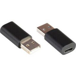 GOOD CONNECTIONS GC USB-AD200 - USB 2.0 Adapter, A-plug > C-socket, black