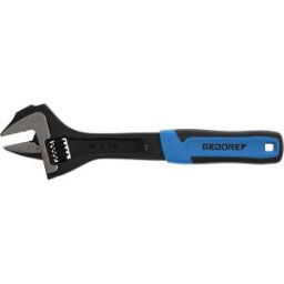 GEDORE WERKZEUG GEDO 60 S 12 JP - Adjustable spanner 12'', open end, phosphated with plastic handle