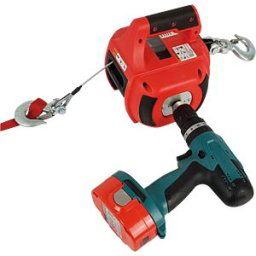 BERGER+SCHRÖTER BS 31717 - Cordless screwdriver for winch, 225 kg