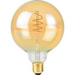 NEDIS N LBDE27G125GD - LED filament lamp E27, 3.8 W, 250 lm, 2100 K, dimmable
