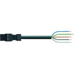 WAGO 891-526-1 - WINSTA® MINI connection cable, 5-pin, 1 m