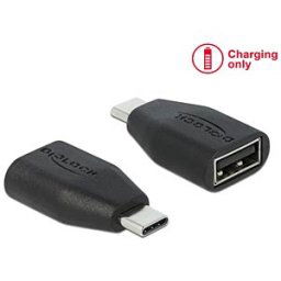 DELOCK 66528 - USB Data Blocker USB Type-C™ male to Type-A female
