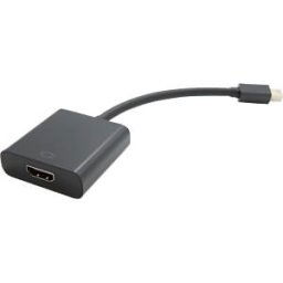 VALUE 12993129 - DisplayPort adapter, Mini DP plug to HDMI socket