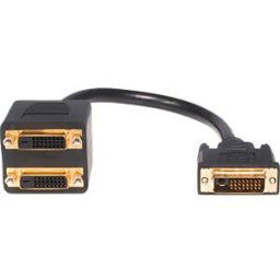 STARTECH.COM ST DVISPL1DD - Y-Cable Display DVI-D to 2x DVI-D 30 cm